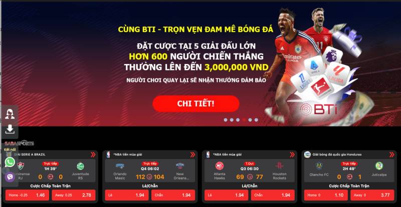 Ca cuoc the thao 12bet