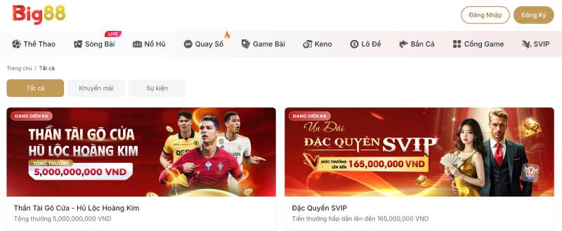 Cach nhan khuyen mai nhanh nhat tai Big88