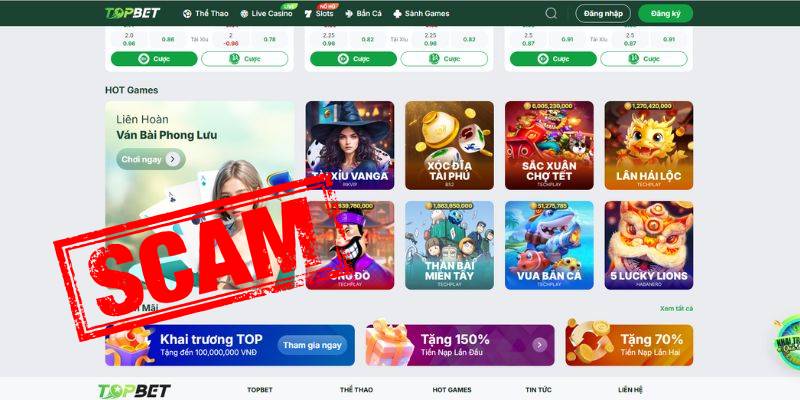 Khi nào nói “Topbet có dấu hiệu lừa đảo” và khi nào đó chỉ là rủi ro bình thường