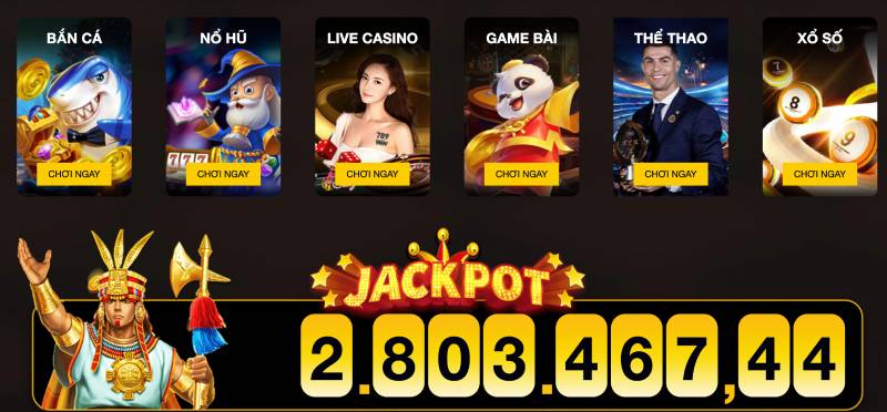 Kho trò chơi phong phú, đáp ứng mọi sở thích cá cược
