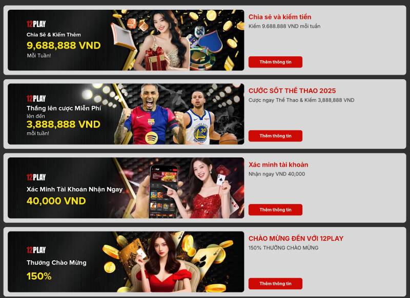 Khuyến mãi và điều kiện nhận thưởng