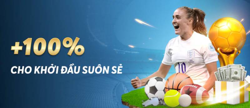 Ưu đãi nạp đầu 100% – thử vận may không lo rủi ro