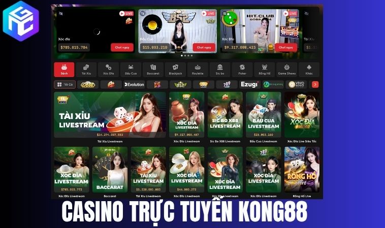 Casino trực tuyến – Sảnh chơi sang trọng, chuẩn quốc tế