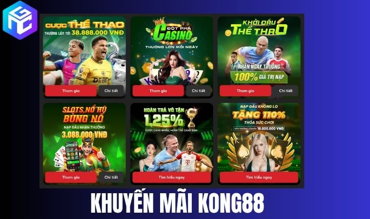 Cộng đồng và ưu đãi tại KONG88