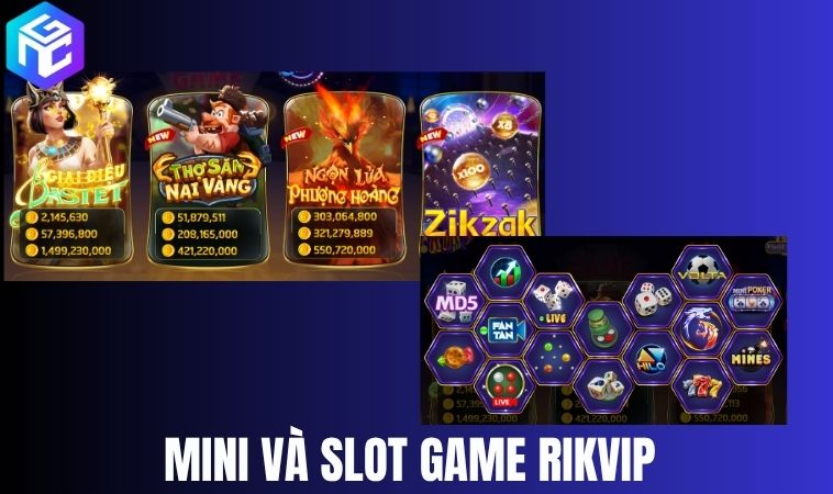 Mini game va slots – Thang nhanh choi vui