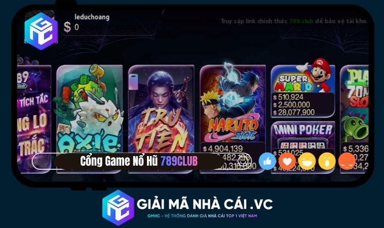 Nổ Hũ 789CLUB – Cổng Game Triệu Đô, Nơi Jackpot Rơi Không Ngừng