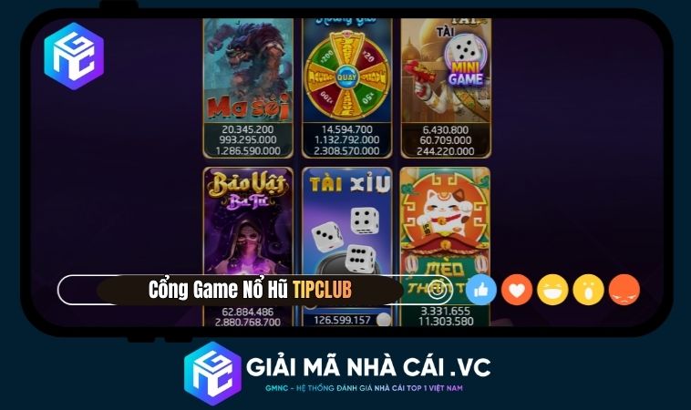 Nổ Hũ Tip Club – Sân Chơi Slot Game Đẳng Cấp Của Châu Á