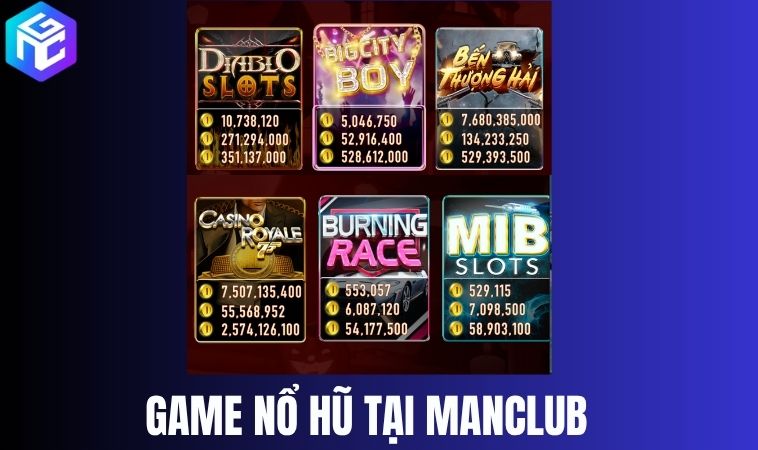 Top slot đáng chơi nhất tại ManClub
