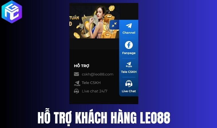 ho tro khach hang leo88